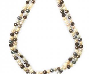 Charming Multi Color Freshwater Pearl Necklace