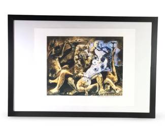 Signed Pablo Picasso Bacchanale II