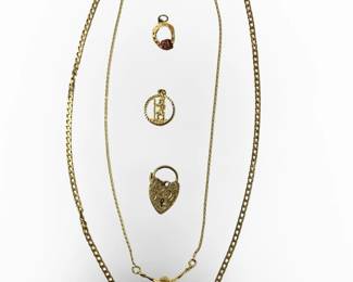 9Kt Yellow Gold Scrap Lot