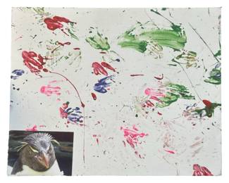 Original Painting by Rockhopper Penguin