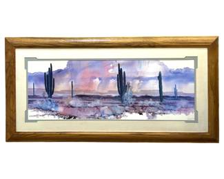 Adin Shade “Desert Harmony" Watercolor Print