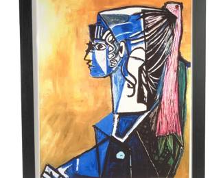Signed Numbered Picasso Sylvette David Lithograph