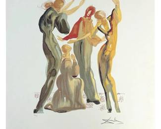 Salvador Dali “La Danse" Print