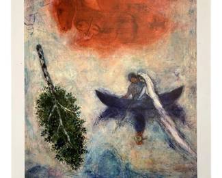 Marc Chagall “La Barque" Lithograph