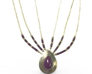 Native American Liquid Sterling Purple Sugilite