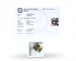 10.10CT Color Change Alexandrite Loose Gemstone