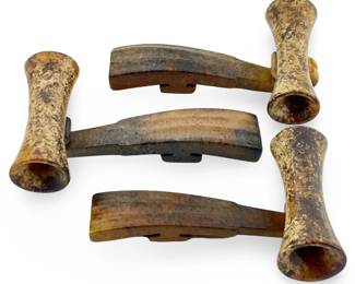 3pc Jade Pipe Holders