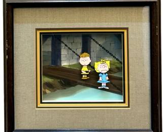 Vintage Peanuts Animation Cel