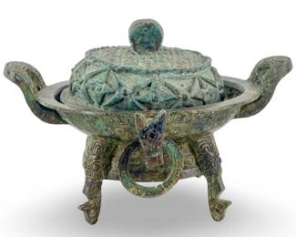 Antique Chinese Bronze Censer