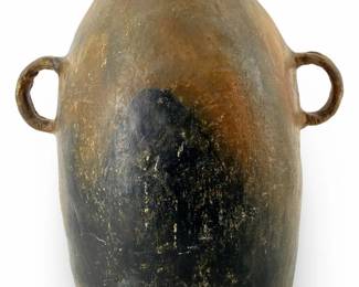 Antique Stoneware Ceramic Vase