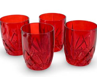 Red Marquis by Waterford Crystal Glasses