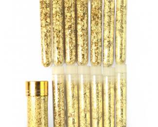 (14pc) 24K Gold Leaf Flakes