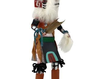 Signed L.B. Native American Wolf Kachina