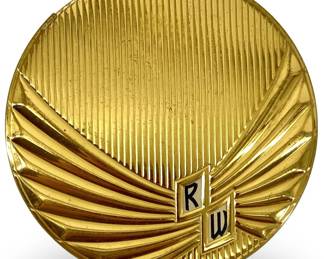 RW Bell Art Deco Compact