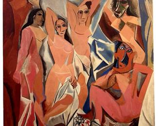 Picasso “Les Demoiselles d'Avignon" Canvas Print