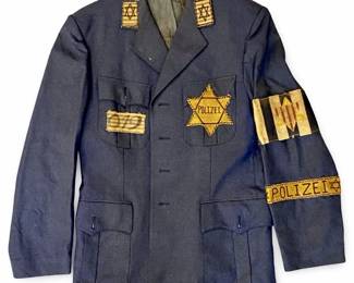 WW!! Jewish Judische Ghetto Police Coat Tunic