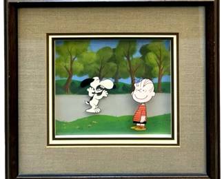 Limited Edition Peanuts Animation Cel