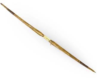 Traditional Carved Wood Native American Longbow