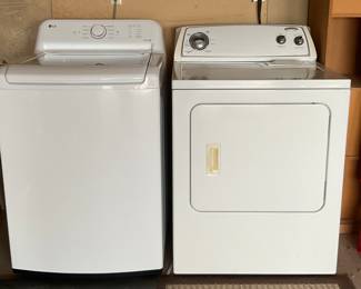 LG washer & Whirlpool dryer