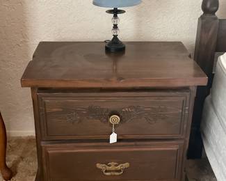 2 matching side tables-16x17x24