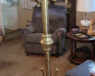 Brass Coat Rack