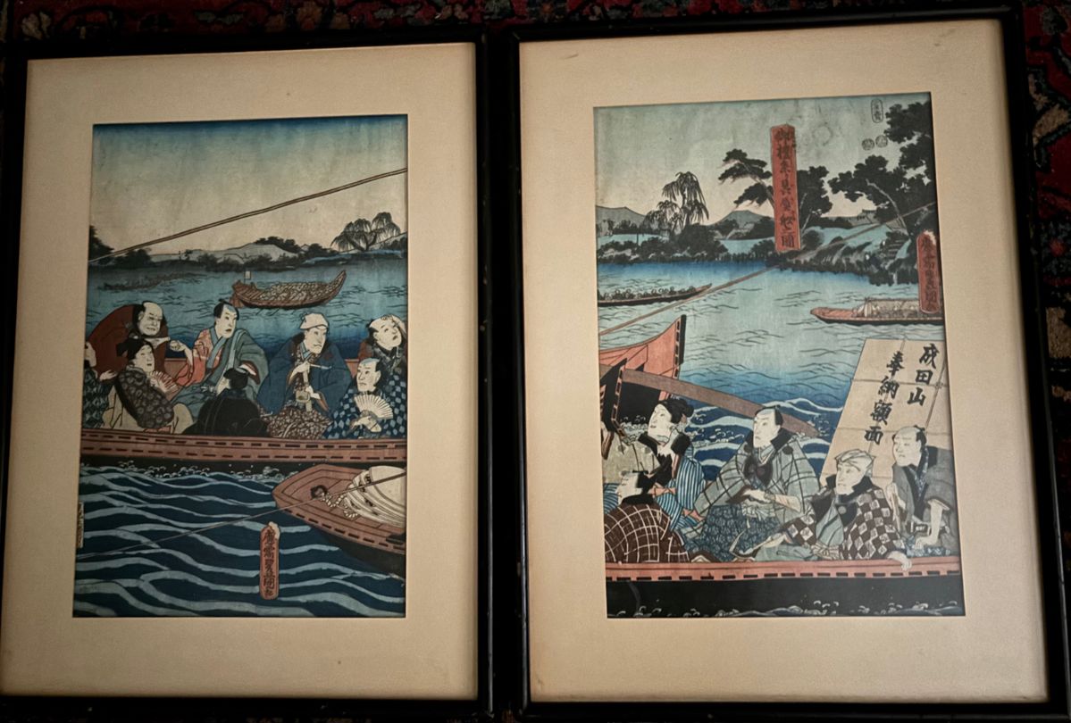 ukiyo-e / Japanese Woodblocks by Kunsiada