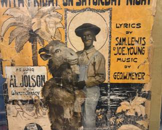 Old Al Jolson Sheet Music