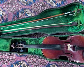 Full size Strad copy violin in good condition.