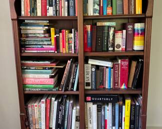 Great Book Case with Variety of Interesting Books