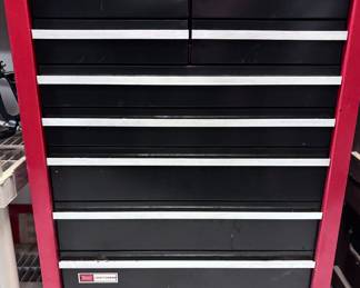 Sears Craftsman vintage 9 drawer rolling tool chest