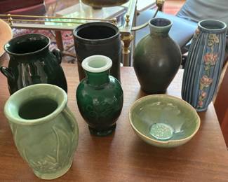 Very Nice Variety of Pottery Vases