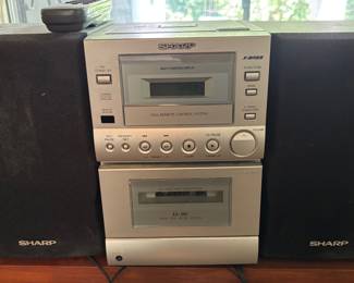 Sharp Cassette Tape Player