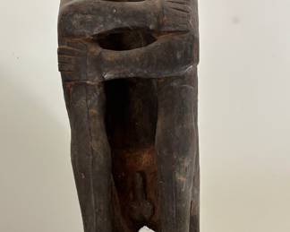 Wooden Carved 'Bulul'.  Ifugao Rice God Sculpture 