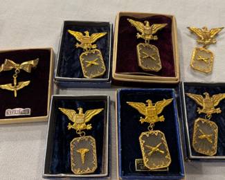 Sweetheart Military Brooch