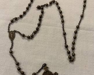 Vintage Sterling Rosary