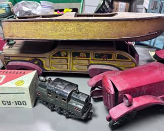 Wide variety of toys