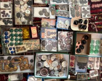 Impressive Victorian and Art Nouveau Button Collection