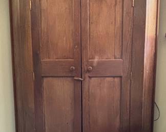Beautiful Antique Walnut Cabinet