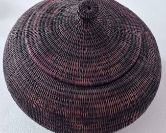 Phenomenal Coil Basket of unknown origin