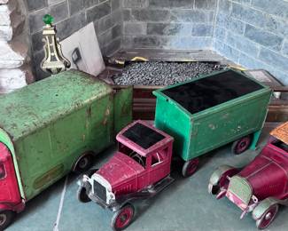 Large Pressed Steel toys