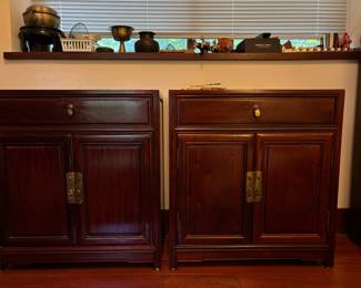 Chinese Styled Rosewood Chests