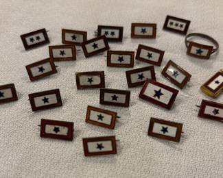 Mother's Son in Service Pins (one has 3 stars!) and Ring