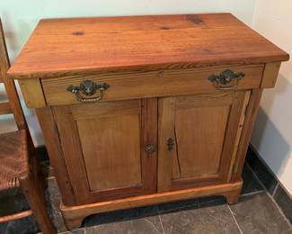 Pine Washstand/Cabinet