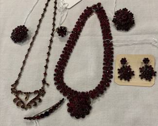 Victorian Garnets - Really Beautiful