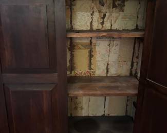 Primitive Cabinet Interior