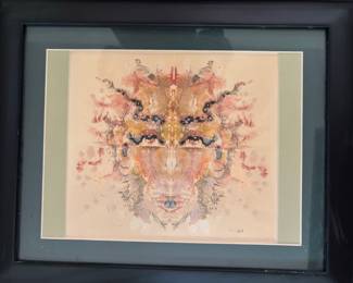 Framed 'Ink Blot'