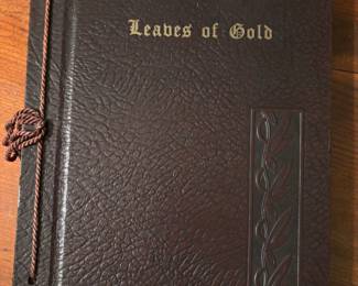1948 Leaves of Gold Inspirational  -Signed