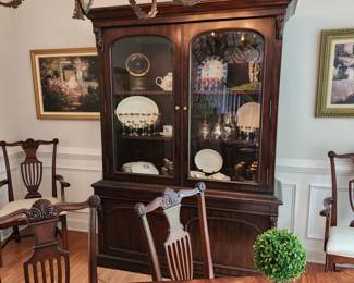 Ralph Lauren Glass Front Cabinet