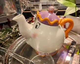 Mrs. Potts Ceramic Teapot