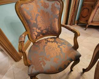 Dining Chair with Silk Upholstery 